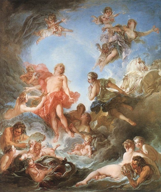 Boucher Rise of the sun