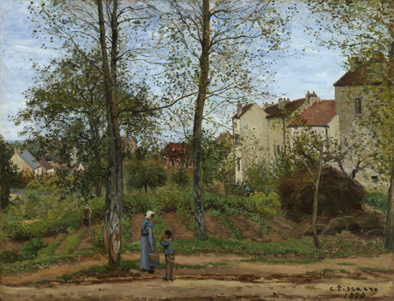 Pissarro Houses in Bougival