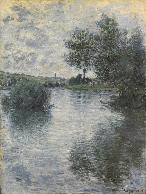 Monet The Seine at Vetheuil 2