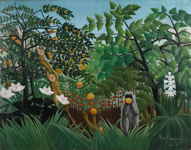 Rousseau Exotic landscape