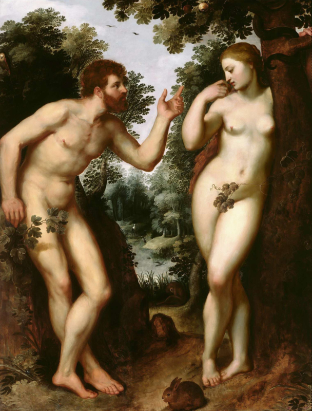 Rubens Adam and Eve (The Fall)