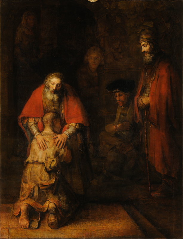 Rembrandt The return of the prodigal son