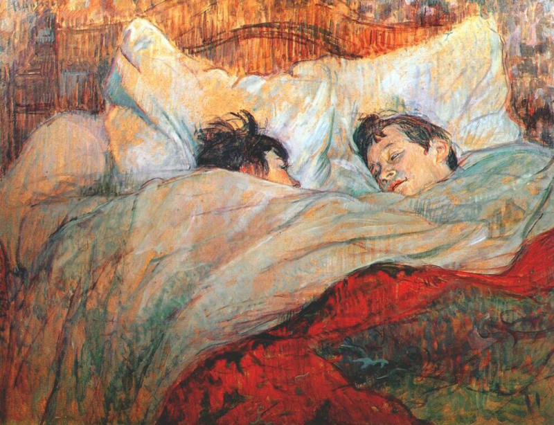 Toulouse-Lautrec In bed