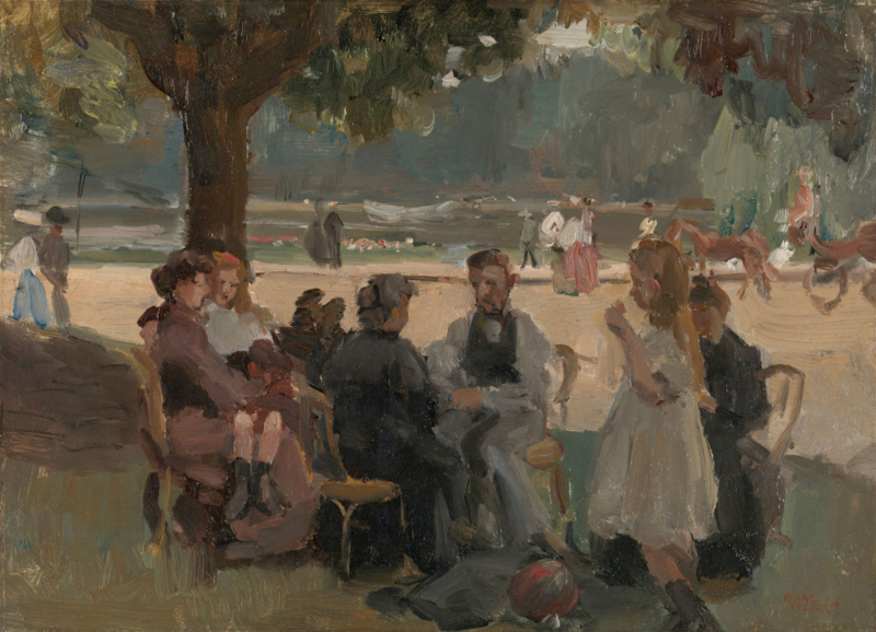 I. Israels at the Bois de Boulogne