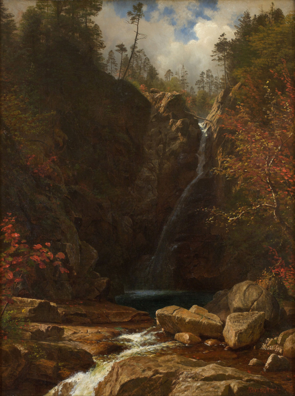 Bierstadt Glenn Ellis waterfall