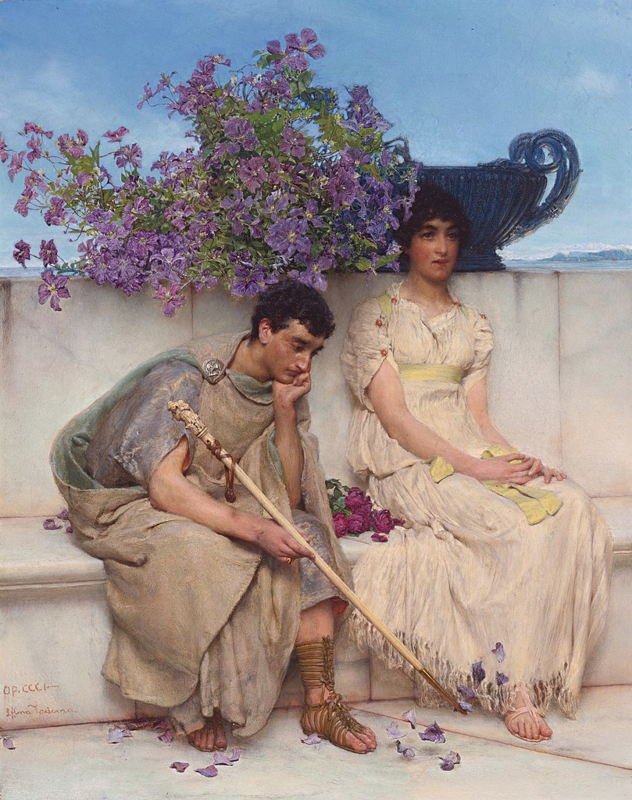 Alma-Tadema Eloquent silence