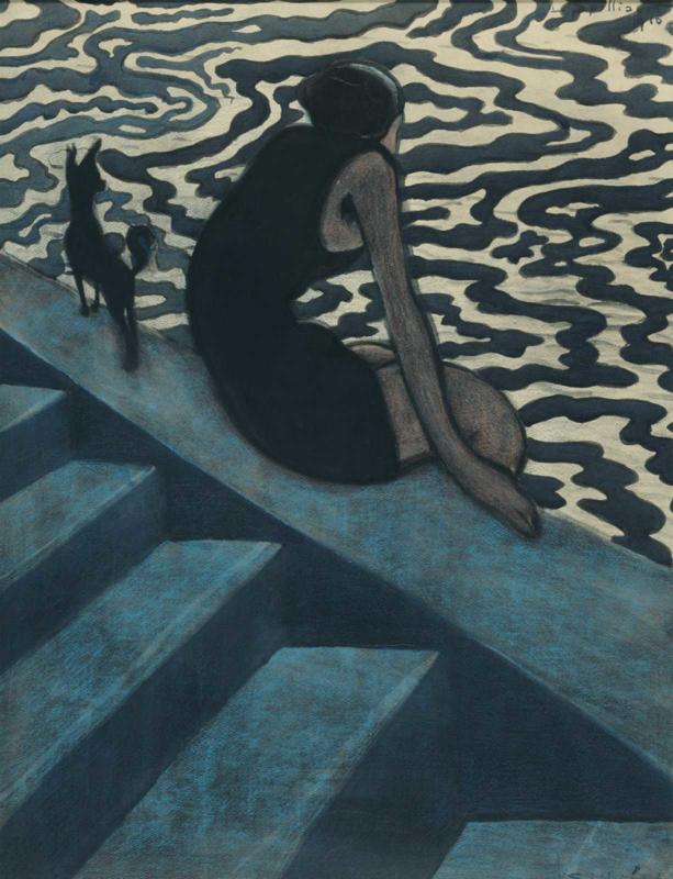 Spilliaert The bather