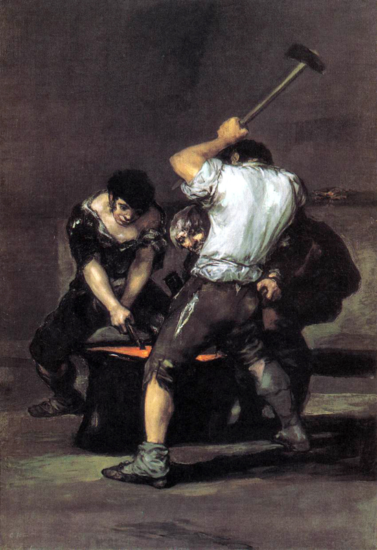 Goya The forge