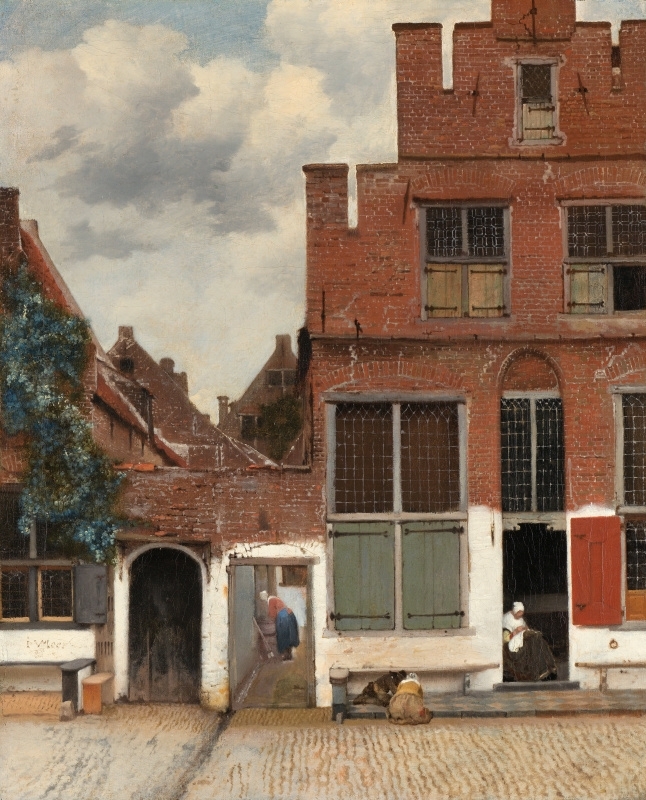 Vermeer The little street in Delft