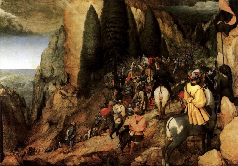 Bruegel The conversion of Saul