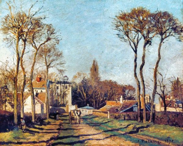Pissarro Entrance to the village of Voisins