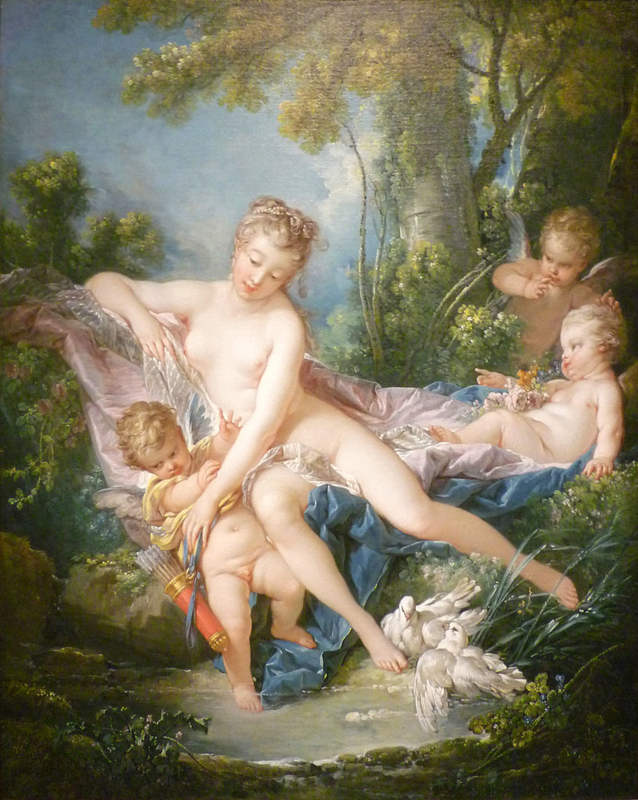Boucher The bath of Venus