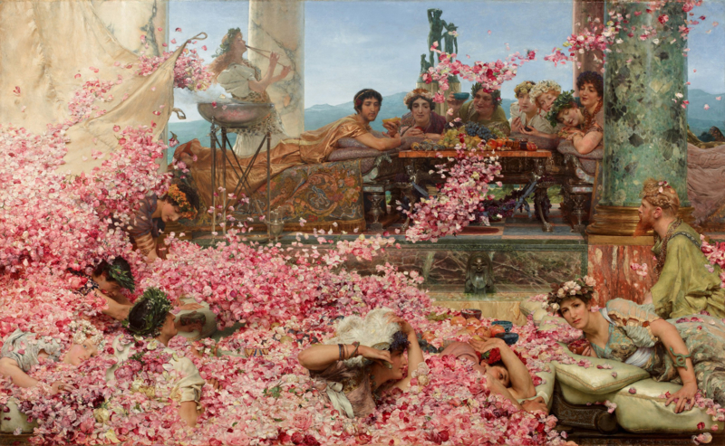 Alma-Tadema The roses of Heliogabalus