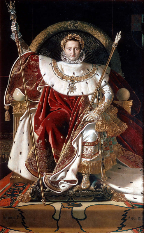 Ingres Portrait of Napoleon1