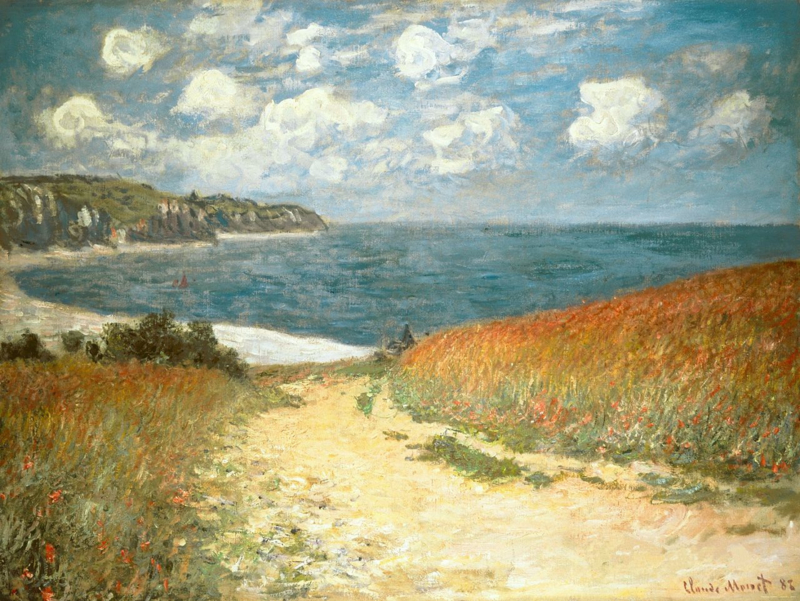 Monet Road in Bles a Pourville