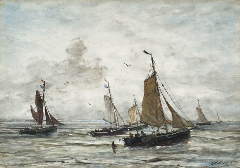 Mesdag Bomb barges ready for departure