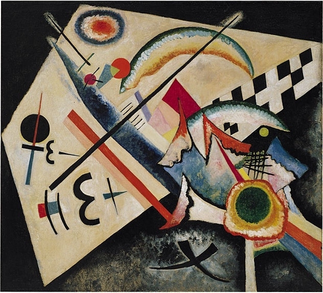 Kandinsky White cross