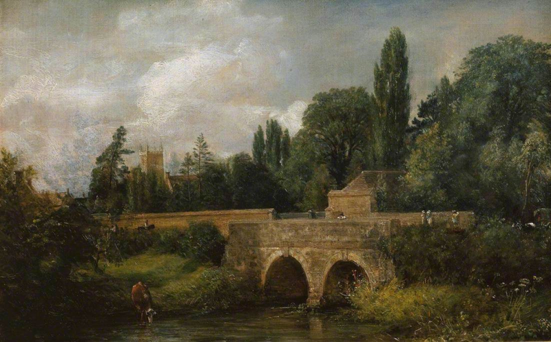 Constable Gillingham Bridge