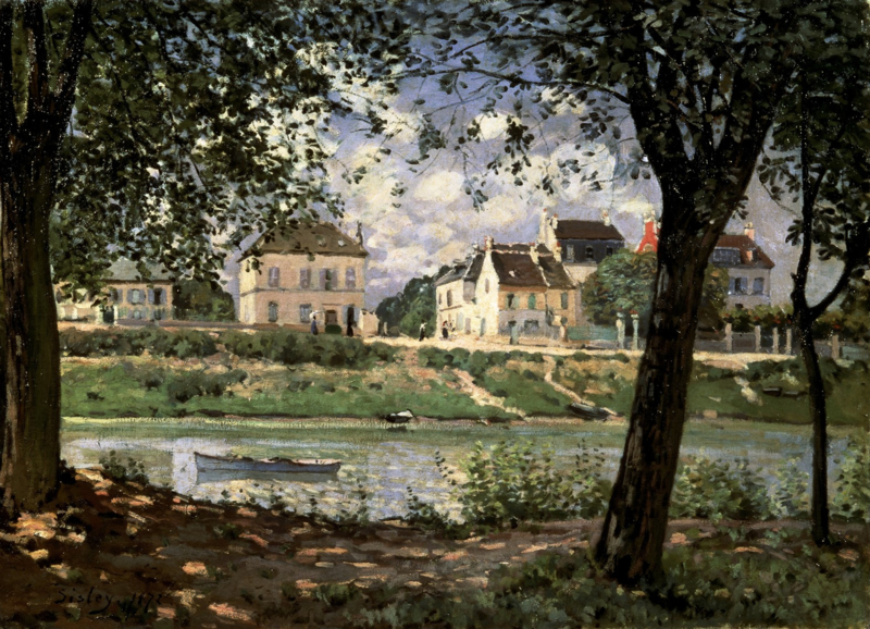 Sisley Seine at Saint-Mammes