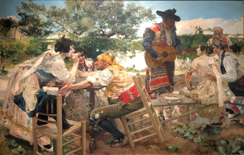 Sorolla Valencian scene