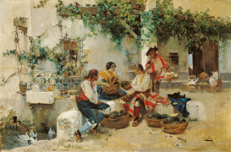 Sorolla Melon vendor