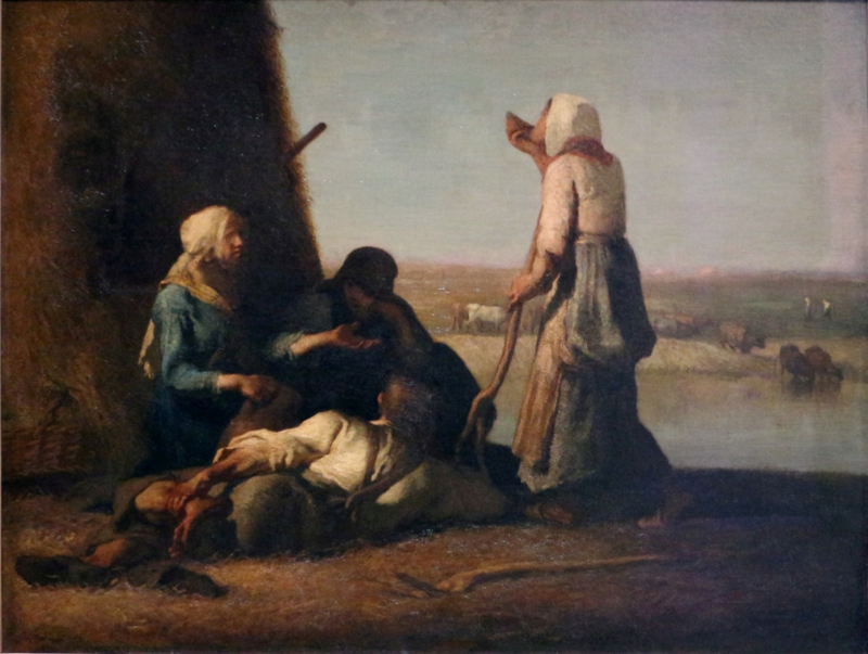 Millet Pause of the haymakers