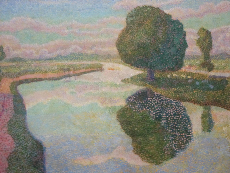 Toorop Landscape with momentum (the chestnut tree)