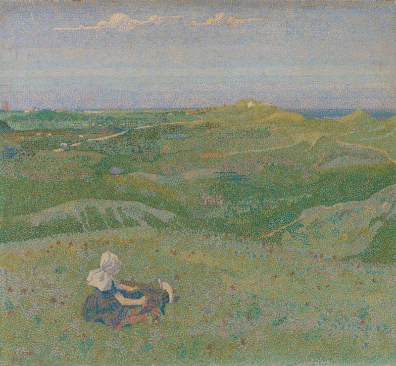 Toorop In the dunes at Domburg
