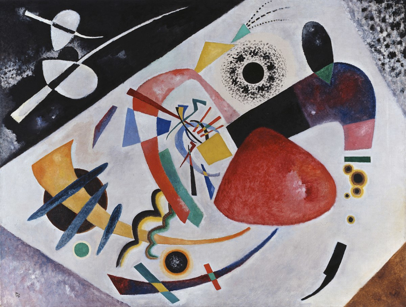 Kandinsky Red spot II