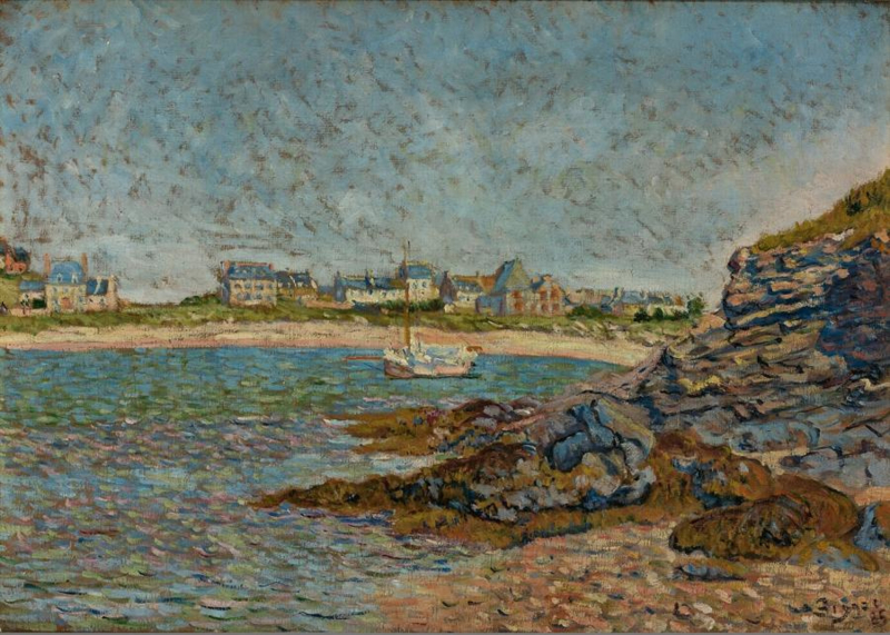 Signac Port view Saint Briac