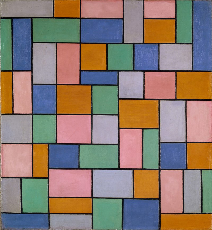 Van Doesburg Composition in dissonance