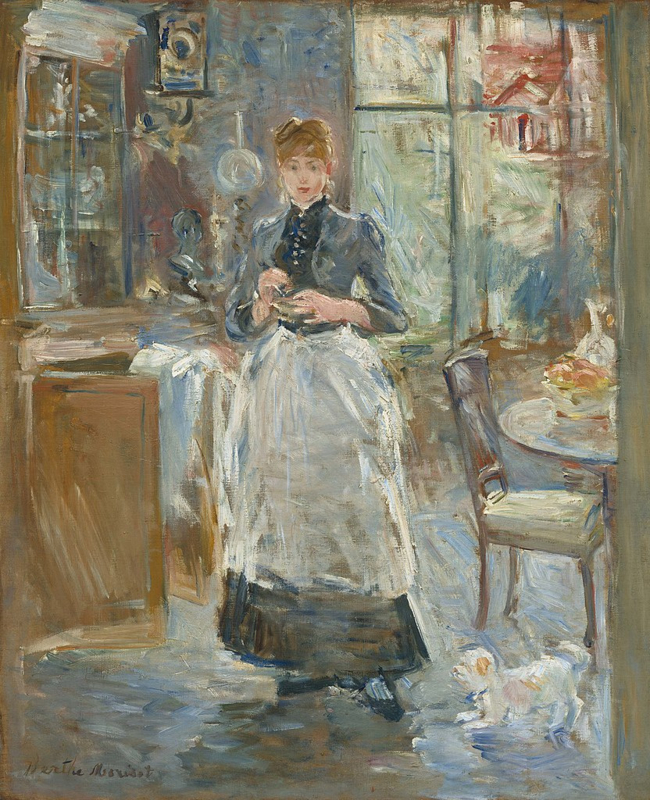 Morisot In the dining room