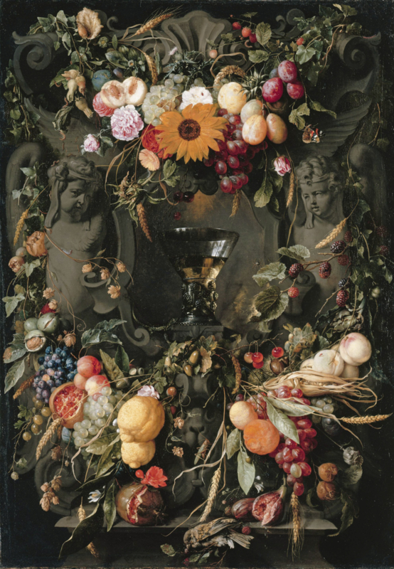 De Heem Ornament with fruit
