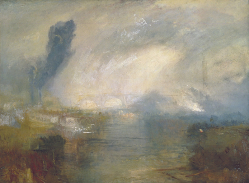 Turner The Thames with the Waterloo Bridge