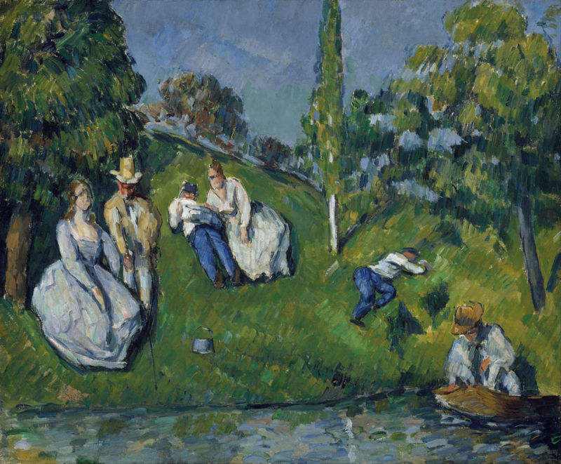 Cezanne The pond