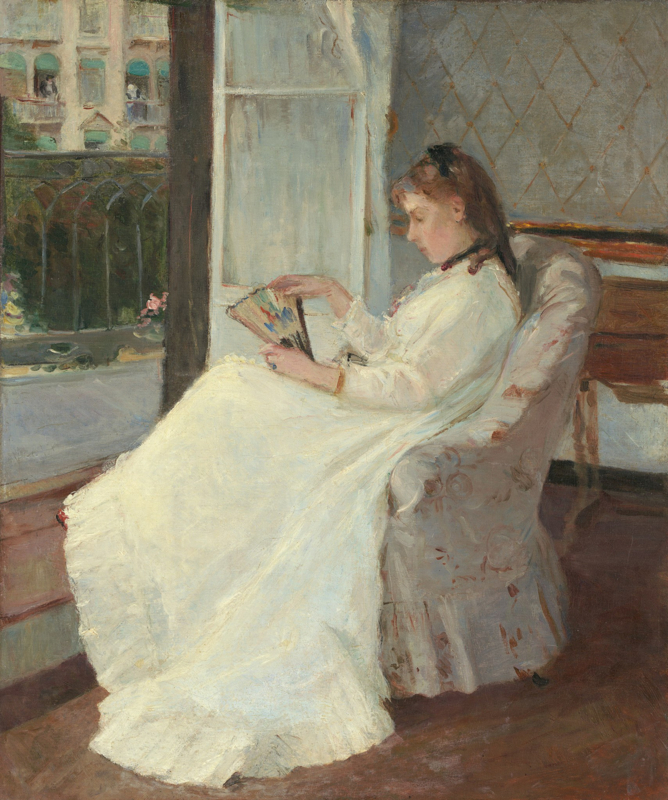 Morisot The artist's sister at a window