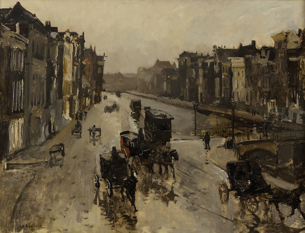 Breitner The Rokin seen in the direction of Dam Square
