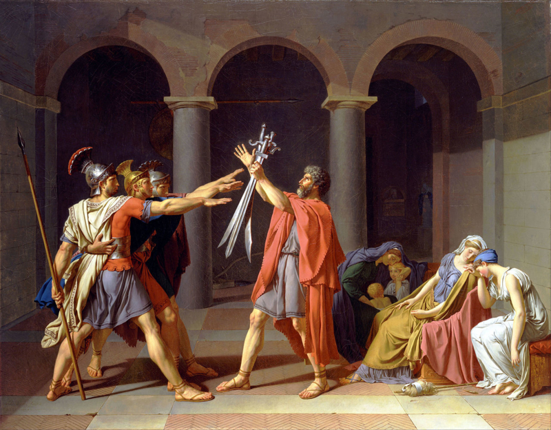 David The Oath of the Horatii