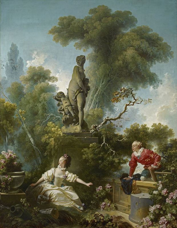 Fragonard The encounter