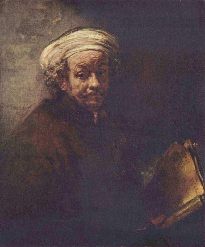 Rembrandt Self-portrait as apostle Paul