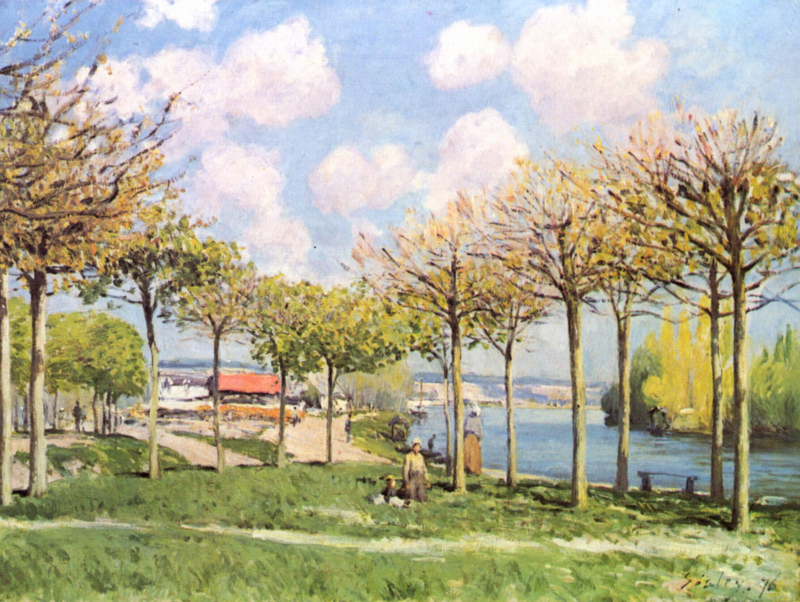 Sisley The Seine at Bougival