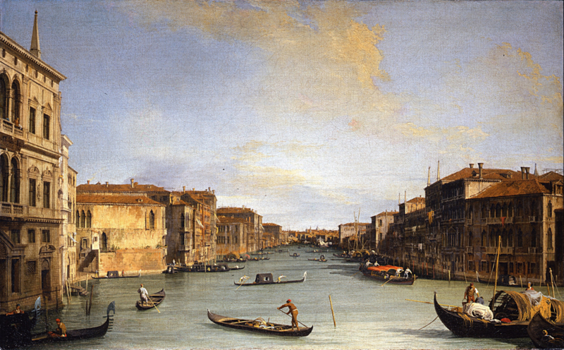 Canaletto View of the Grand Canal