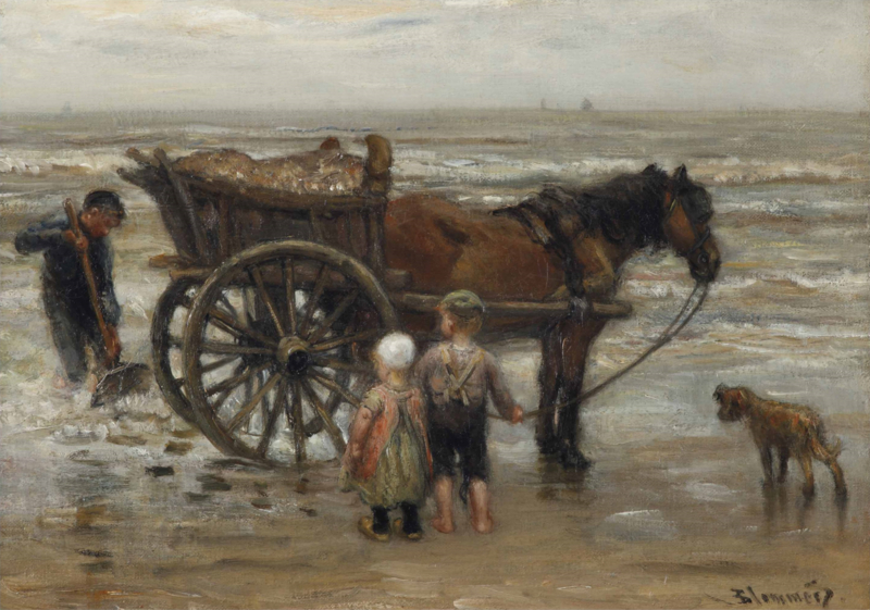 Blommers The shell fishermen