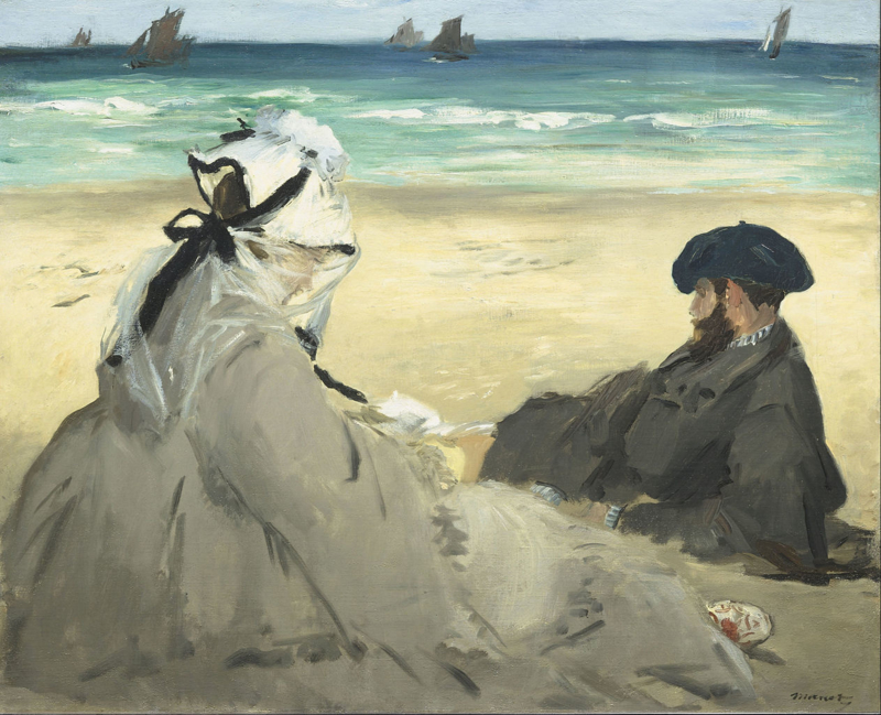 Manet At the beach
