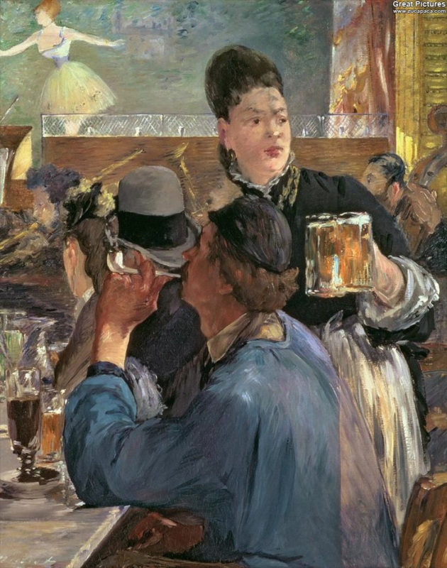 Manet Beer waitress