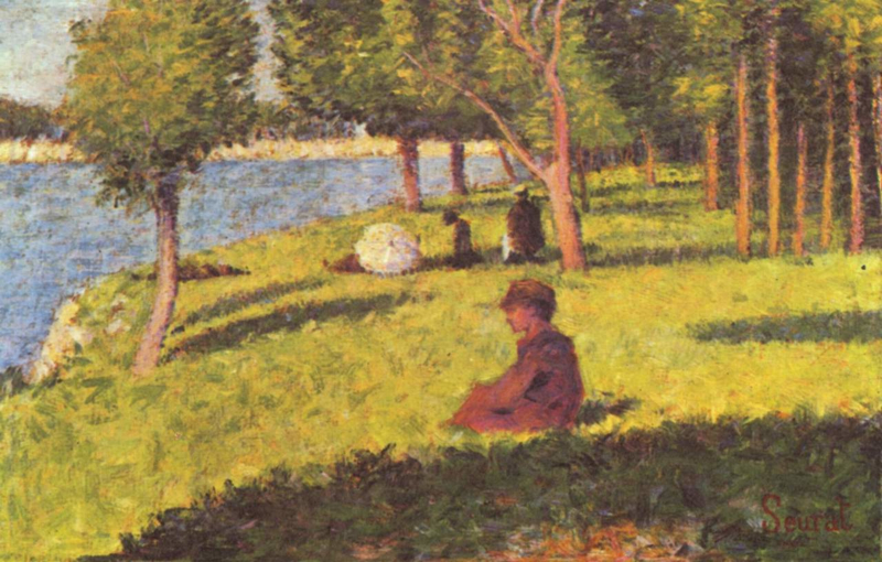 Seurat Seated persons