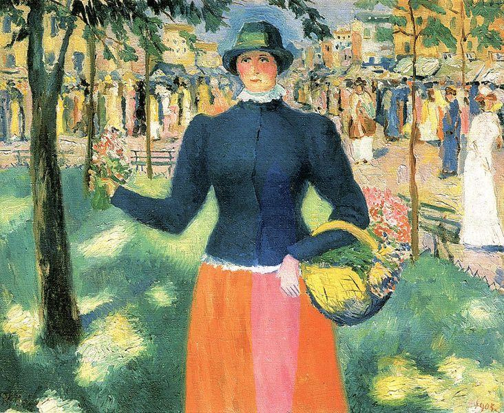 Malevich Flower Girl 2