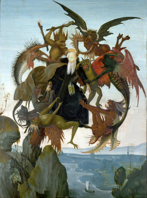 Michelangelo The temptation of St. Anthony