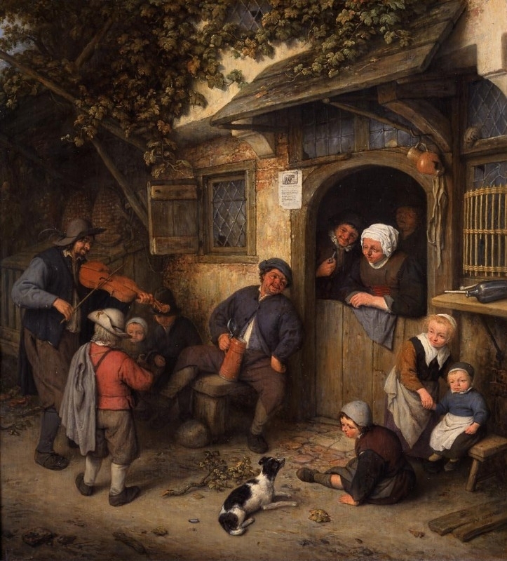 Van Ostade The fiddler