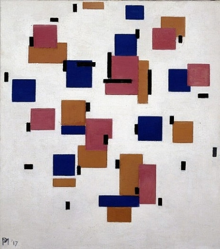 Mondriaan Composition in color B